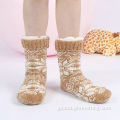 Fluffy Bed Socks Winter Fleece Lined Plush Home Lounge Socks Factory